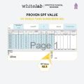 (BPOM) Whitelab UV Shield Tank Sunscreen Gel SPF 50++ PA++++ - Sunblock. 
