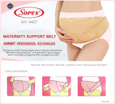 Korset Penyangga Perut Ibu Hamil Sorex / Korset Hamil Sorex 4427 / Stagen Maternity Corset Support Belt Corset Hamil / Perlengkapan Ibu Melahirkan
