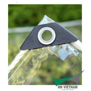 Bạt nhựa PVC trong loại dày 0.4mm dùng che mưa lấy sáng cho khu vực ngoài trời ban công