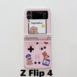 ZFlip3/ZFlip4 Korea Style Gaming Console Flip Phone Cover Casing