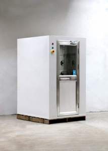 Phòng thổi khí đôi Airshower- Phòng tắm khí đôi - Buồng thổi khí đôi-Máy thổi khí đôi-kích thước 1240x2000x2180mm