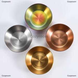 [COD] Cozyroom Stainless Steel Soy Sauce Dish Round Small Dish en Sauce Seasoning Dish Home Hotel Kitchen Japanese Dipping Sauce Dish