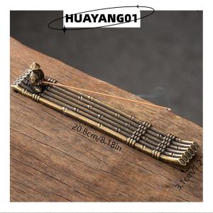 HUAYANG01 [HOT FASHION] Creative Incense Holder Incense Holder Boat Old Men Fishing Japanese Style Incense Stick Aromatherapy Ornament Home Decor