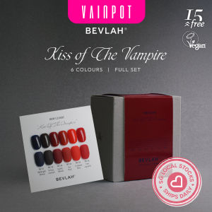 【Vainpot-SG】Bevlah Kiss of The Vampire Gel Polish Full Set / TPO-Free Hema-Free | Vegan | 15-Free