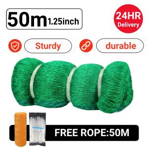 Free Rope 20m 50m 100m Chicken Net for Poultry Net fishing Farming and Bird Protection with Adjustable Sizes