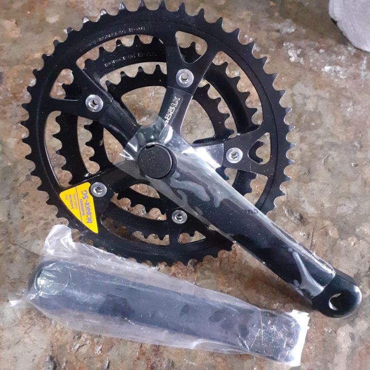 Oval Chainring Biopace Crank CRANK SHIMANO EXAGE 400LX BIOPACE - Main Image