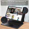 GOOJODOQ 5th Gen 2024 iPad Magic Keyboard with Case No need to Charge For iPad Air 4 5/Pro 11 Pro 12.9 10th Gen Wireless Charging Floating Bluetooth Keyboard with Touchpad. 