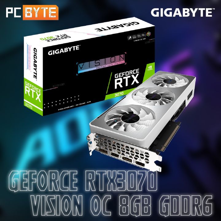 Gigabyte Geforce Rtx™ 3070 Vision Oc 8gb Gddr6 Lazada