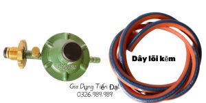 Van bình gas có Ngắt Gas Tự Động + Tặng dây gas cổ dê- Lắp đa số các loại bình gas van ngang trên thị trường