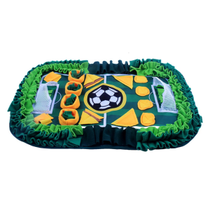 Scent Enrichment Activity Mats Durability Fleece Puzzle Game Mats With Treat Pockets Stress Reliefs Chews Resistant