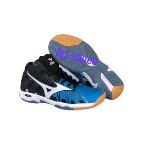 Mizuno Wave Momentum 2 Mid Super Premium Sepatu Volly Mizuno Sepatu Voli Sepatu Badminton Olahraga Pria Wanita Terbaru Terlaris