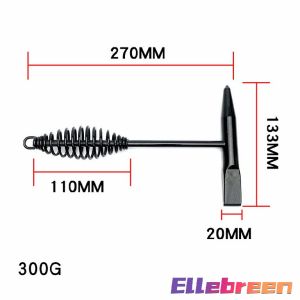 300g 500g Spring Handle Welding Chipping Hammer Industrial Grade Welding Hammer Welding Hammer Slag Hammer