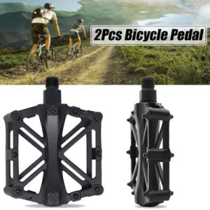 1 Pair Mountain Bike Pedal Bicycle Flat Aluminum alloy Pedal Multi-Colors