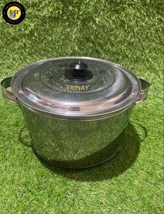 PANCI SAYUR STAINLESS TUTUP STAINLESS UK 24 CM