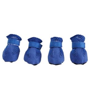 EQUOMT 4pcs/set Comfortable Pet Rain Boots Anti-slip Breathable Pet Dog Shoes Durable Easy To Clean Dog Short Boots for Home