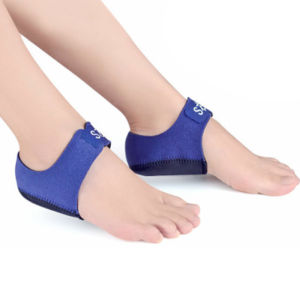 Yuoo 1 Cặp Ống Bọc Bảo Vệ Gót Chân Sau Miếng Đệm Gót Chân Thoáng Khí Miếng Bảo Vệ Gót Chân Bằng Gel Có Thể Điều Chỉnh Miếng Bọc Vòm Có Thể Giặt Được Bộ Dụng Cụ Hỗ Trợ Giảm Đau Khô Nứt Nẻ Hỗ Trợ Bàn Chân Phẳng