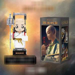 OKEYBELI Mainan Balok Monkey King / Mainan Bongkar Pasang Karakter Mini / Mainan Edukasi Anak N16