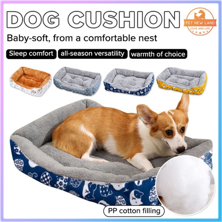 Dog bed Washable pet cat bed Mat Sleeping warm soft bed for puppy and