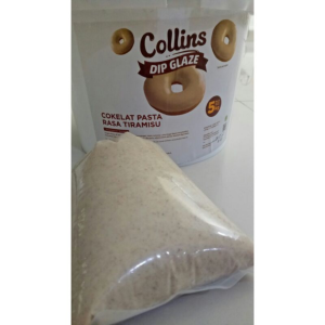 Glaze Donat Topping TIRAMISU Collins 500gr REPACK