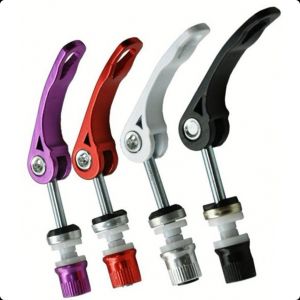 Bicycle Aluminium Alloy Quick Release Bike Seat Post Clamp Seatpost Skewer Bolt Bike Seat Tube Clamp