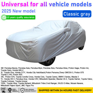 🔥3 layer thickening🔥100% leakproof all size car cover waterproof automotive covers car cover protection car cover outdoor Sunshade Dustproof Protection Cover car for suv / pickup trucks hatchbacks / sedans