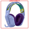Tai Nghe Không Dây LOGITECH G733 LIGHTSPEED WIRELESS 7.1 RGB (Black - White - Lilac). 