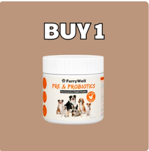 FurryWell Dog Pre & Probiotics Gut Restore | Supports Digestion Immunity & Stool Quality
