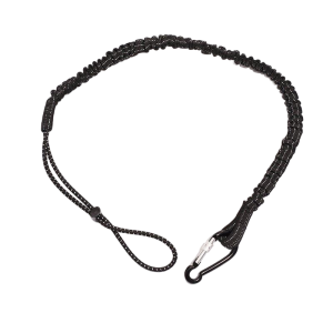 Tool Lanyard With Carabiner Anti Fall Lanyard Safety Rope Telescopic Elastic Climbing Tool Tether