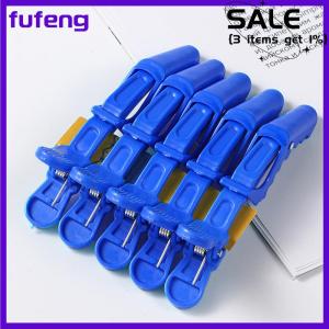 fufeng 5pcs lot Plastic Hair Clip Hairdressing Clamps Claw Section Alligator Clips Barber For Salon Styling Hair Accessories Hairpin