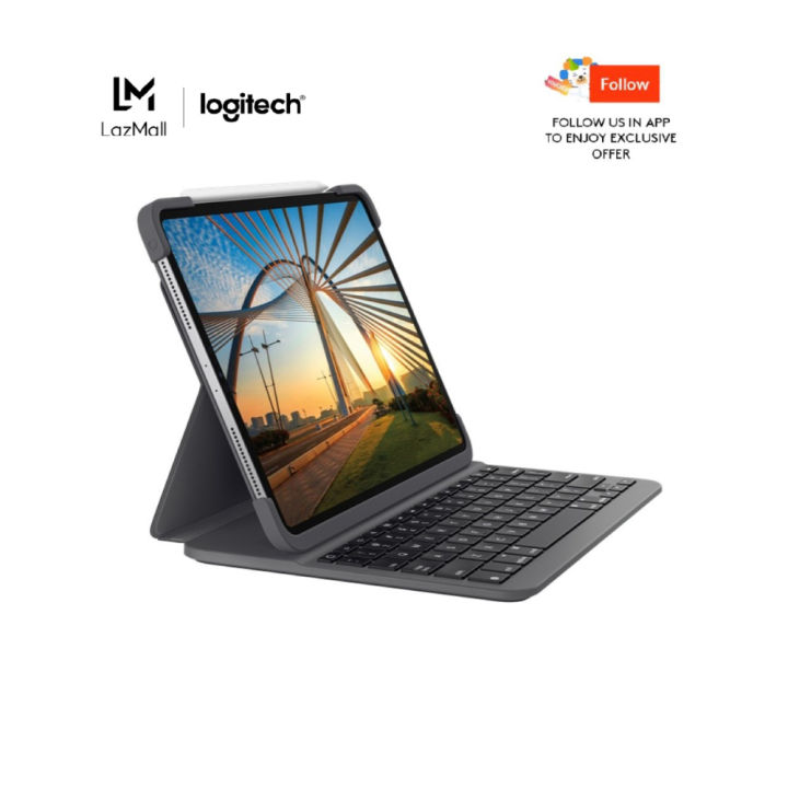 Logitech SLIM FOLIO PRO iPad Pro 11-inch keyboard case with