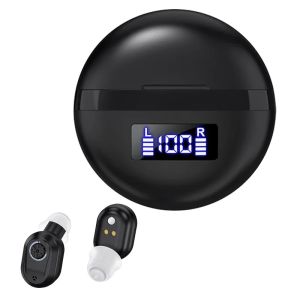 Elderly Hearing Aid Rechargeable Deaf The Listening DeviceWireless Sound Amplifier Invisible Hearing Aids Headphones for Seniors