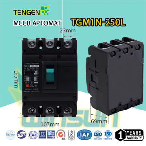 CB KHỐI MCCB Aptomat Tengen TGM1N-250L 3P 160~250A