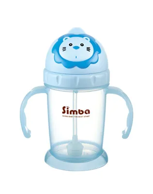 Simba Flip it Straw Training Cup 240ml Baby kids drinking bottle 小狮王辛巴滑盖乐活杯 240ml