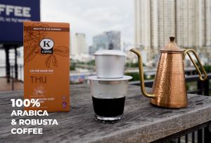 Cà Phê Rang Xay K Thu Thương Hiệu K Coffee Hộp 454g