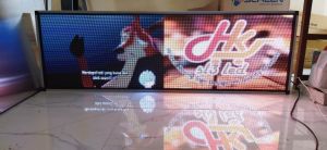 Running Text Full Color 53x170Cm P5 Outdoor Mini Videotron