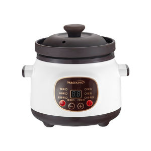 【Malaysia Spot Sale】1.8L automatic purple clay electric stew pot multi-functional ceramic pot home porridge casserole baby baby food stew pot electric stew pot(Available by appointment)