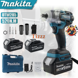 Makita ของแท้ อุปกรณ์ช่างคุณภาพสูง บล็อคไฟฟ้าแรง สว่านไร้สายแท้ และบล็อกแบต ครบชุด พลังแรงบิดสูง ใช้งานง่าย ถอดน็อต ขันน็อต สถานการณ์ เหมาะกับงานบ้าน