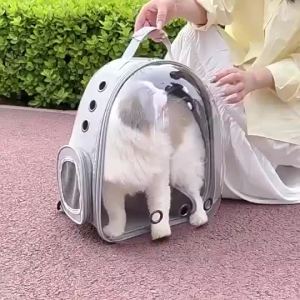 Cat Bag Carrier Bag Large Capacity Dog Carrier Travel Backpack Breathable Space bag for Cat