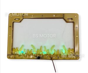 MOTORCYCLES NUMBER PLATE FRAME (LED)
