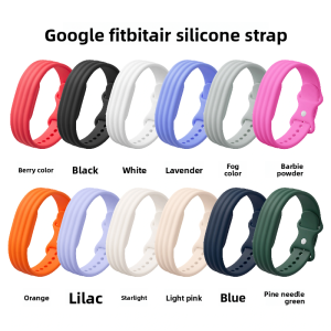 For Google Fitbit Air Strap Sports Silicone Adjustable Replacement Wristband For Fitbit Air Fitness Tracker Bracelet Accessories