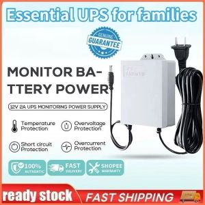 GDLITE V380 PRO 12V 1.5A UPS Battery Backup for WiFi Router Modem and CCTV Camera Power Supply