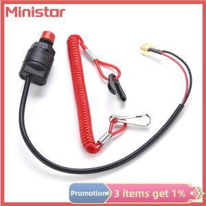 Outboard Engine Motor Scooter ATV Kill Stop Switch Safety Tether Cord Lanyard
