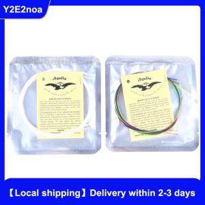 【Local shipping】 4PCS Ukulele Guitar String Set Colorful Nylon Strings for 21 23 26 Inch Ukulele