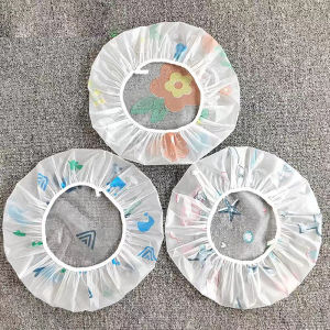 BJ🔩🔧🔗 Bashroom vòi hoa sen không thấm nước mũ dày đàn hồi Mũ tắm cho phụ nữ tóc Salon bashroom Nguồn cung cấp phụ nữ Mũ tắm