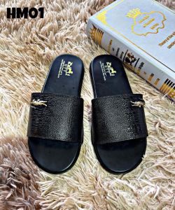 Dép Da Bò 100% Dép Nam Quai Ngang  Hàng Khâu Thủ Công Đế Đúc Bền ĐẸP Thời Trang