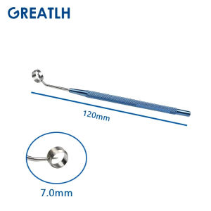 1pcs Optical Zone Marker with Blade Ring Marker Stainless Steel Tip Titanium Handle Ophthalmic Instrument