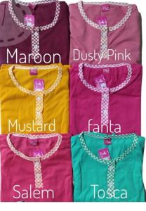 SETELAN BAJU TIDUR PANJANG PP SIZE L STANDAR WANITA