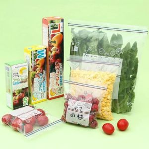 Set 3 Hộp Túi Zip Tiện Lợi Đựng Thực Phẩm An Toàn Để Tủ Lạnh Vuadienmay