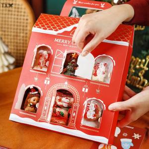 TX🏮💓🧧 Hộp quà tặng theo chủ đề giáng sinh với bao bì sáng tạo và cao cấp để tặng quà