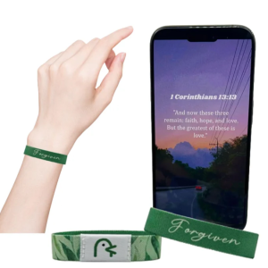 Daily Bible NFC Wristband for All Year Round for Everyone  Men and Women  Adults  Religious Believers  Faith Expression  Stylish and Personalized Decoration